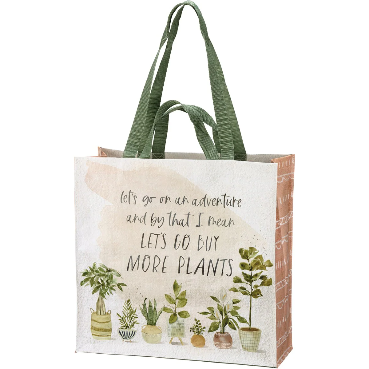 Let's Go Buy More Plants Market Tote - Image 2