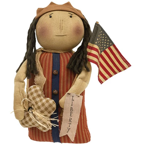 ๐ Liberty Americana Fabric Doll