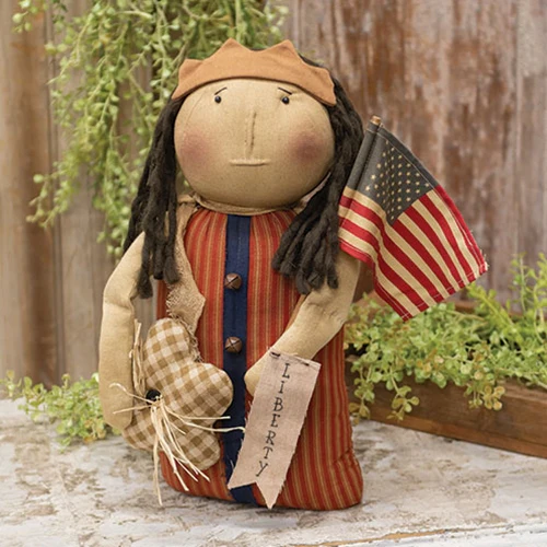 ๐ Liberty Americana Fabric Doll - Image 3