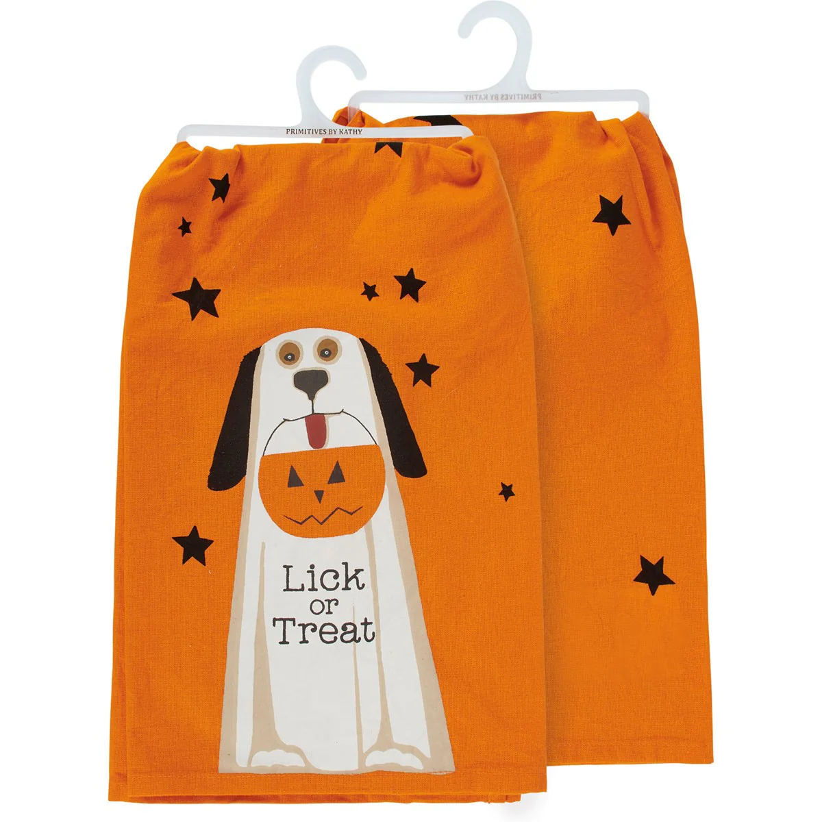 Lick Or Treat Halloween Dog Kitchen Towel - Image 2