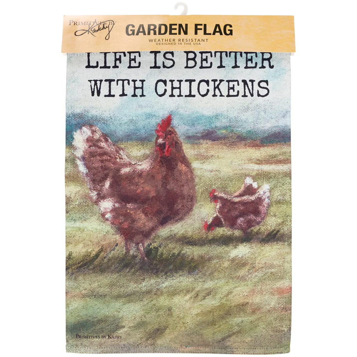 Life is Better With Chickens Garden Flag - Image 4