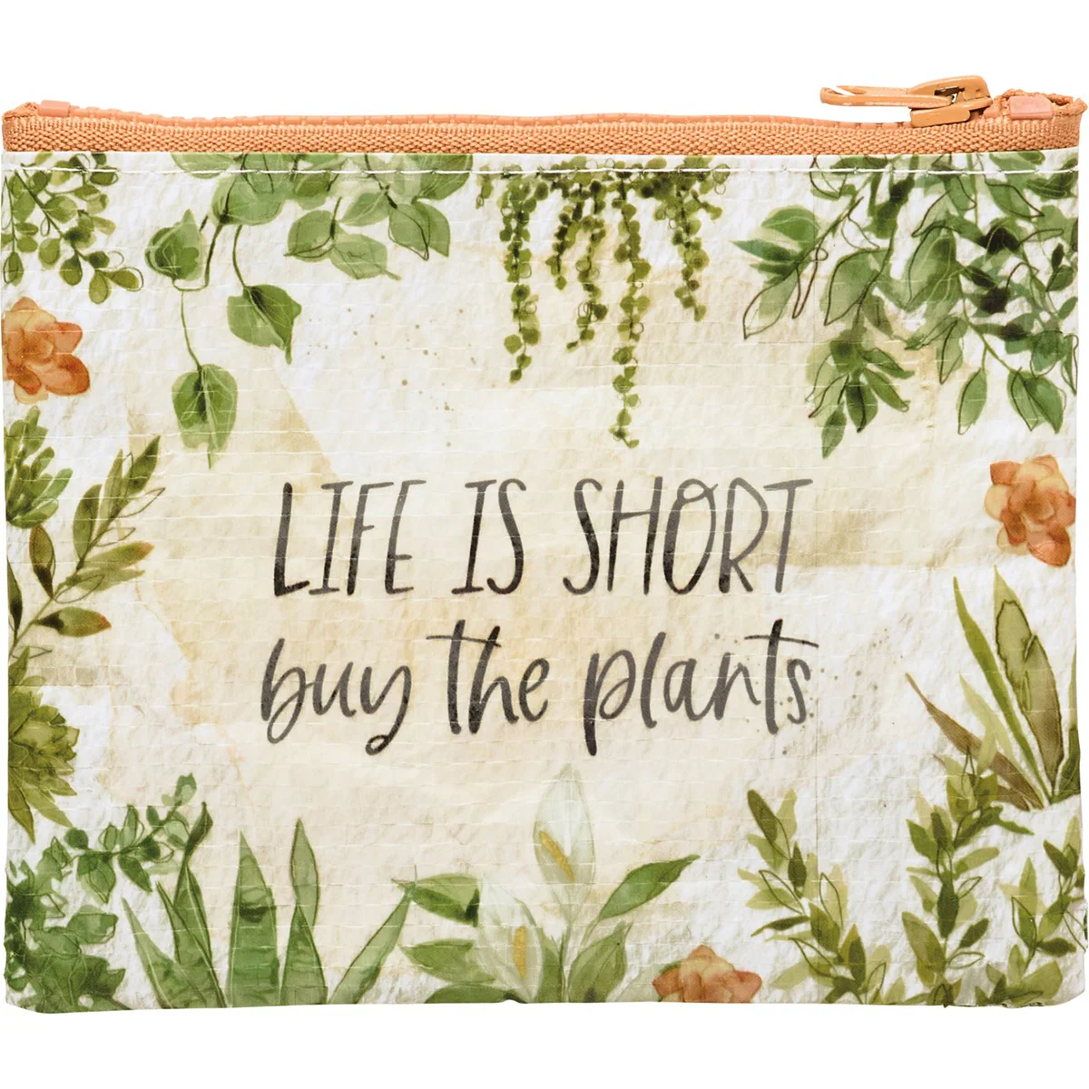 Life is Short Buy the Plants Zipper Wallet - Image 2