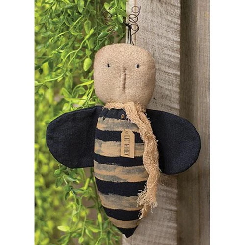 💙 Lil' Honey Bee 10" Primitive Fabric Doll - Image 2