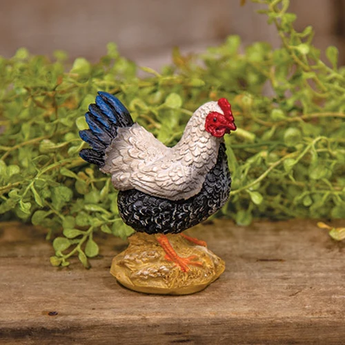 ๐ Li'l Rooster Standing Resin Figure 3.5" H