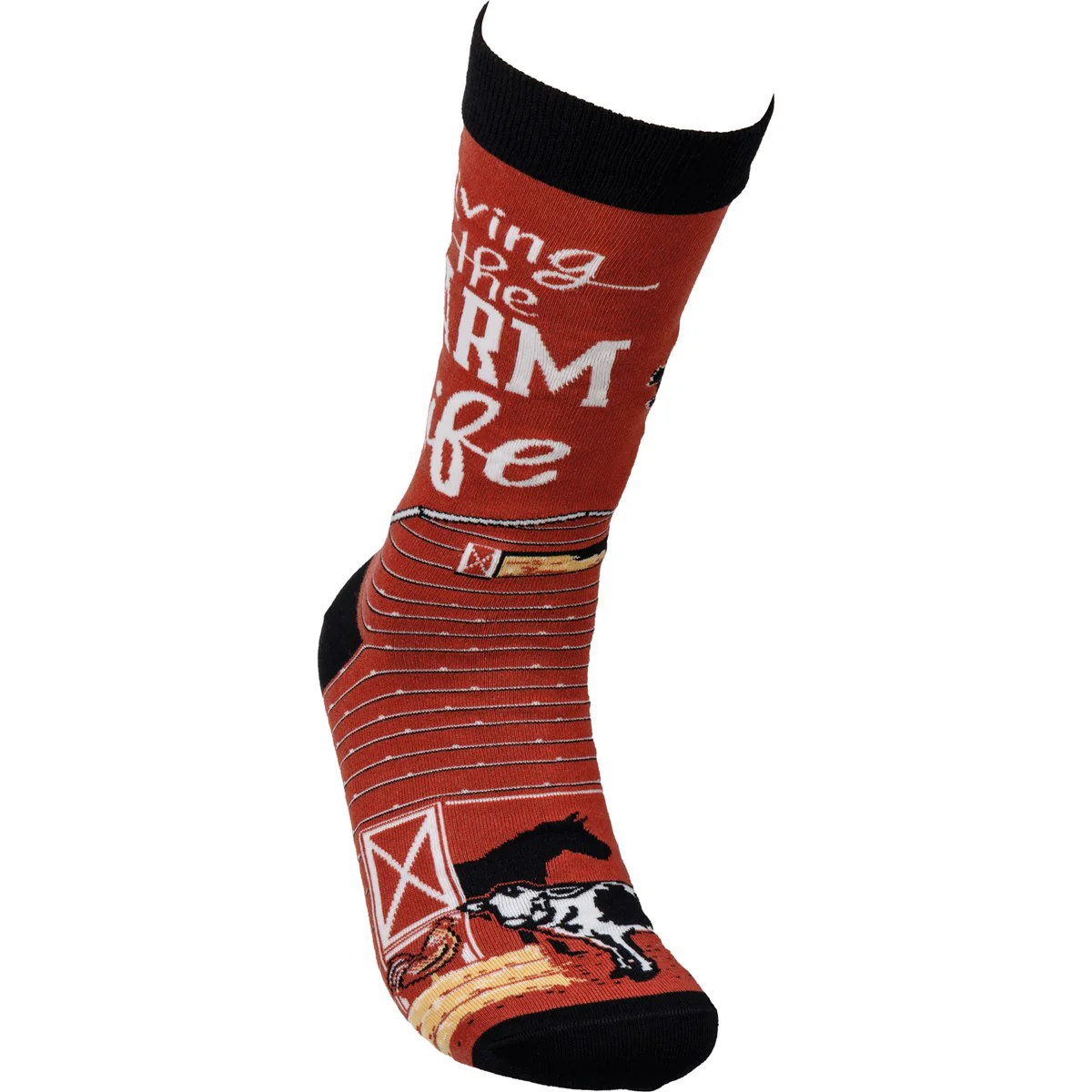 Living The Farm Life Novelty Socks - Image 4