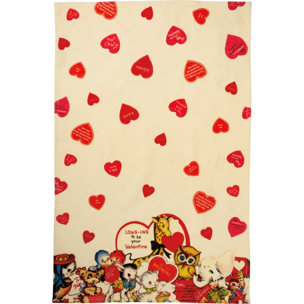 DAY 4 ๐ 14 DAYS OF LOVE ๐ Longing To Be Your Valentine Kitchen Towel