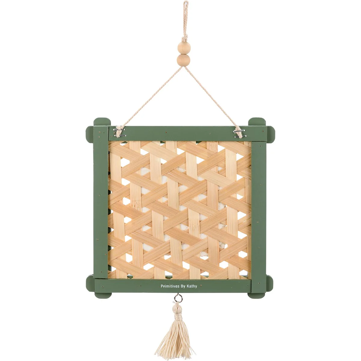 Love Grows Here Lattice Floral Ornament - Image 3