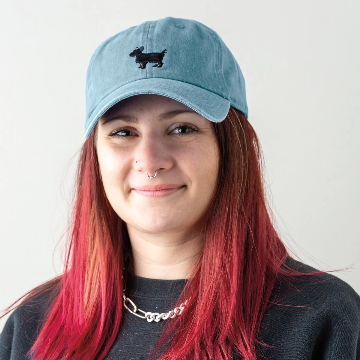 Love My Yorkie Embroidered Baseball Cap - Image 2