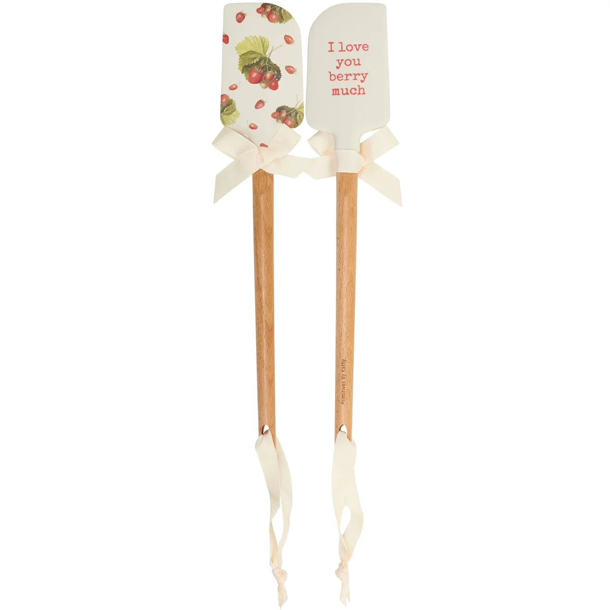 Love You Berry Much Strawberries Spatula