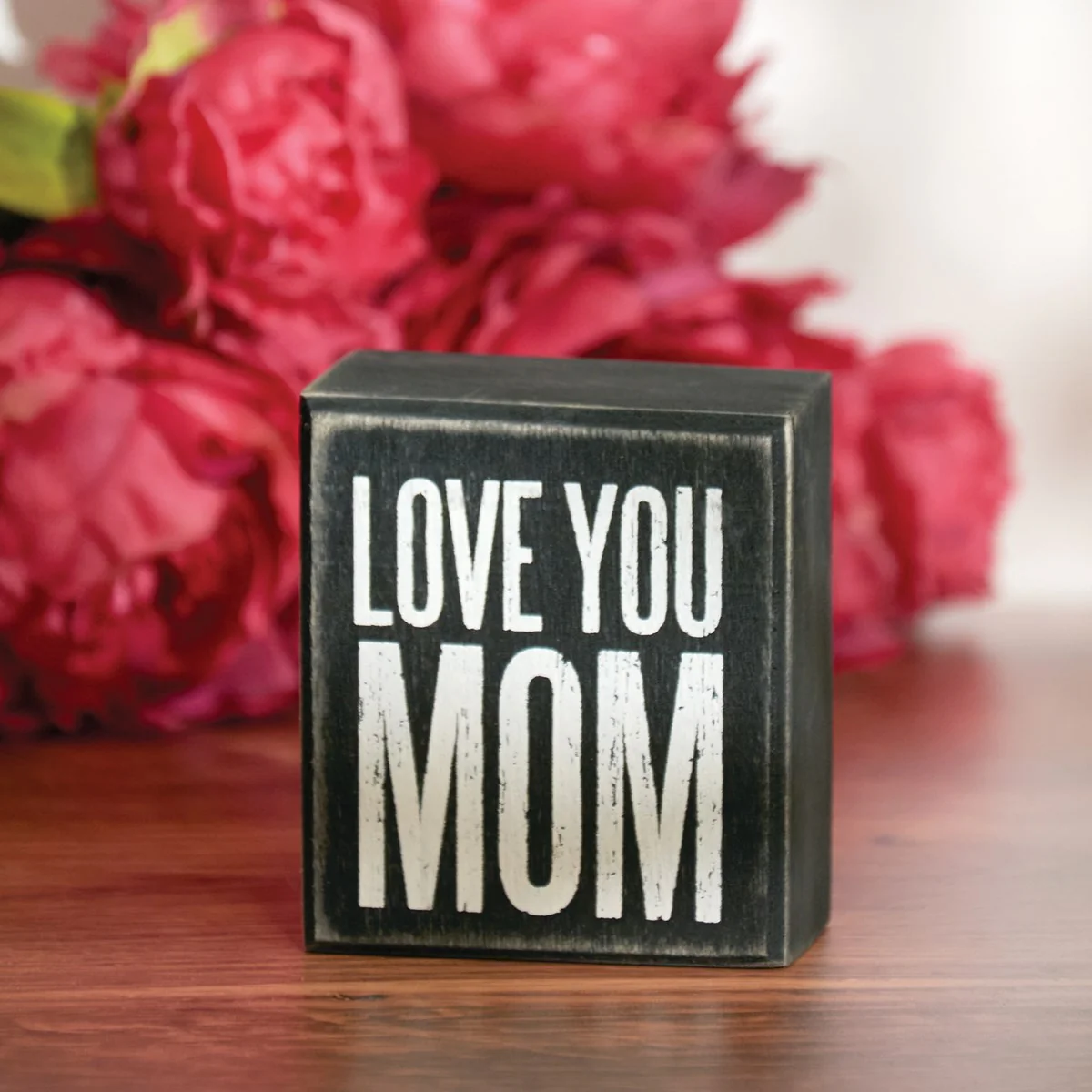 C126Love You Mom 3.5" Small Box Sign - Image 2