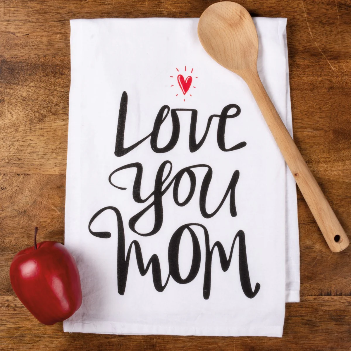 Love You Mom Kitchen Towel - Image 2