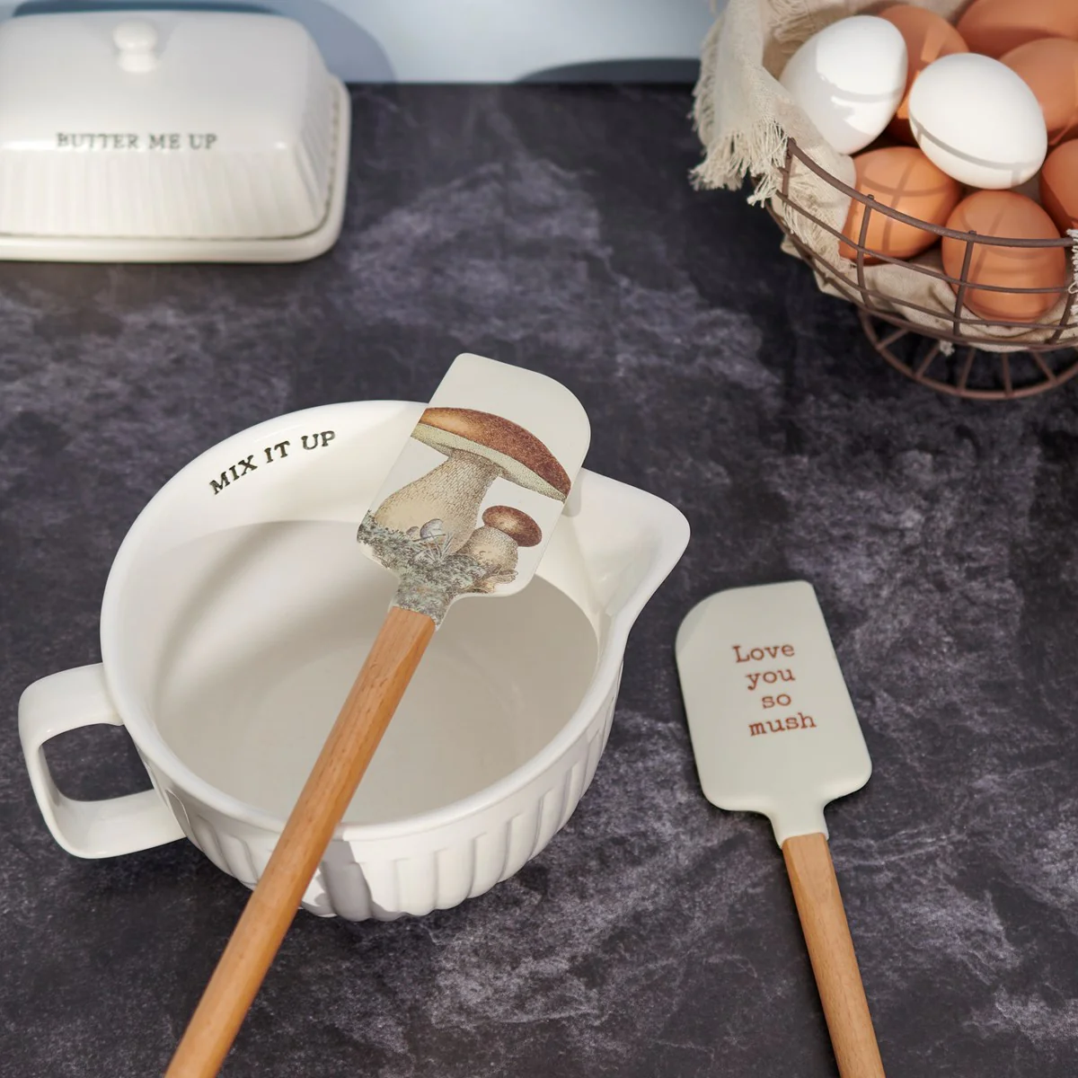 ๐ Love You So Mush Mushroom Themed Spatula