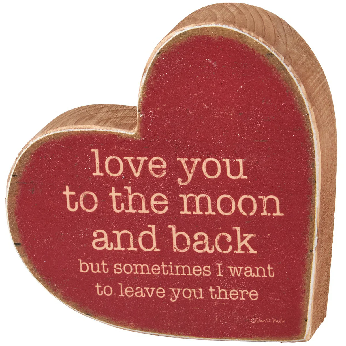 DAY 14 💗 14 DAYS OF LOVE 💗 Love You To The Moon And Back Humorous Heart Chunky Sitter