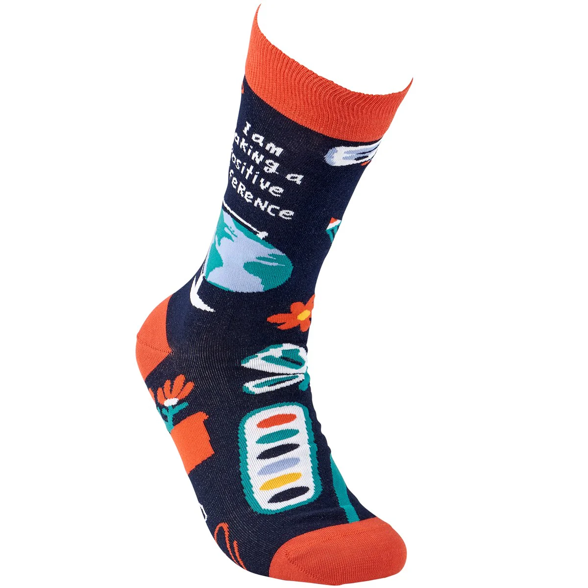 ๐ Making A Difference Teach Fun Novelty Socks - Image 4