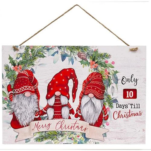 ๐ Merry Christmas Gnome Hanging Countdown to Christmas - Image 2