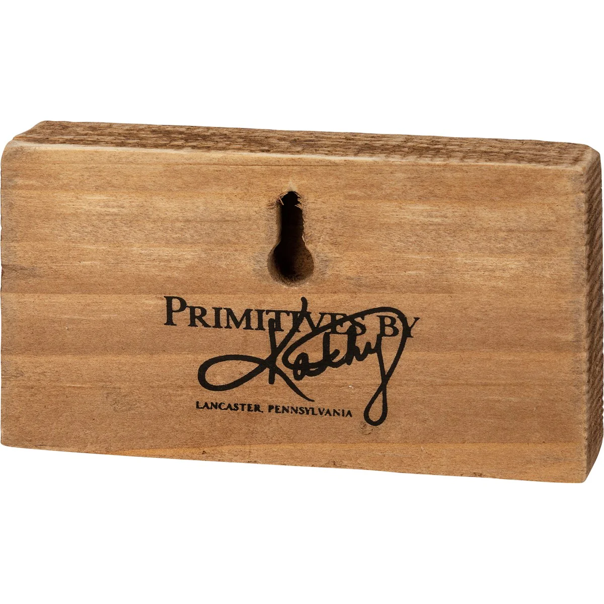 💙 Merry Christmas Pine Bough Mini Wooden Block Sign - Image 2