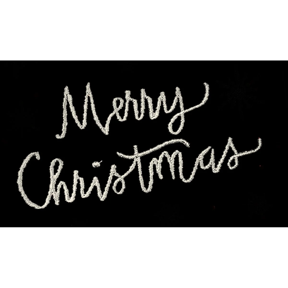 Merry Christmas Plaid Kitchen Towel - Image 2