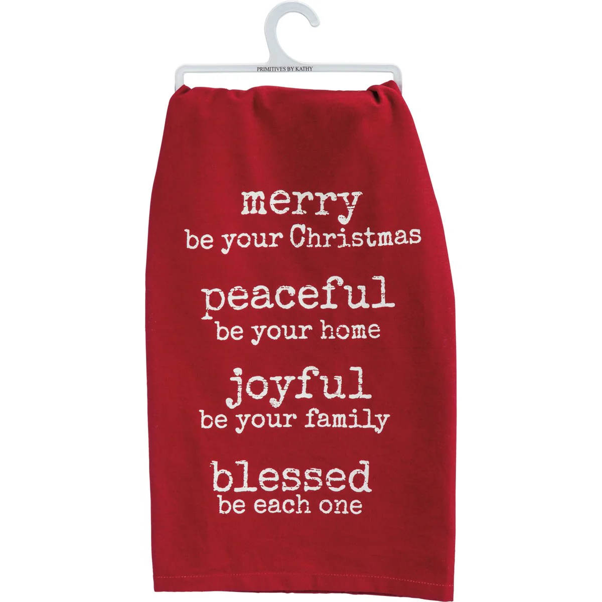 ๐ Merry Peaceful Joyful Blessed Christmas Kitchen Towel