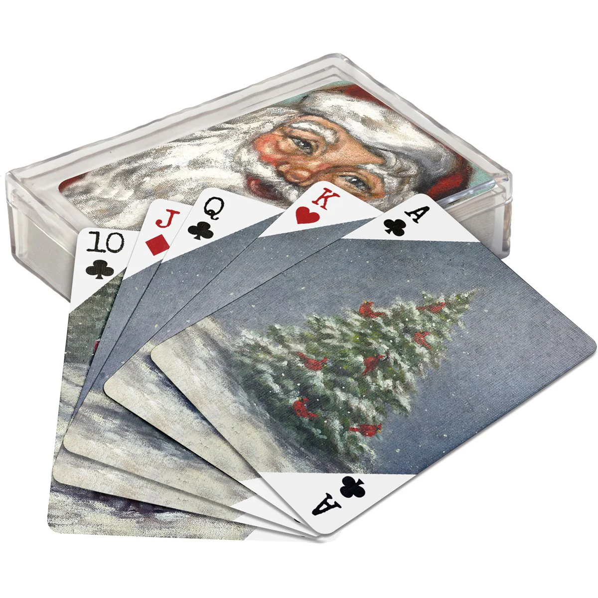 ๐ Merry Santa Christmas Themed Playing Cards