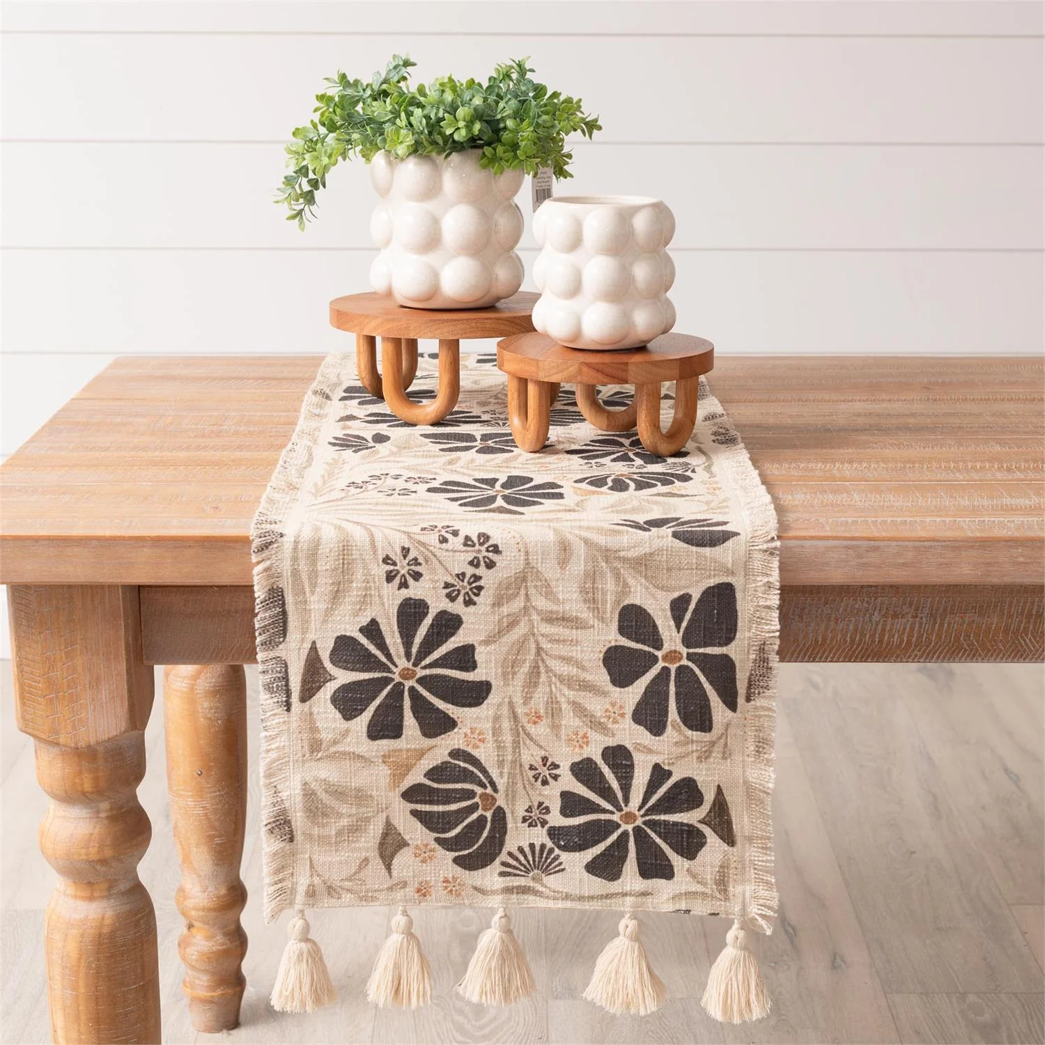 Modern Botanical 72" Table Runner - Image 3