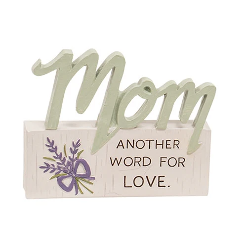 Mom Another Word For Love Resin Plaque - Image 2