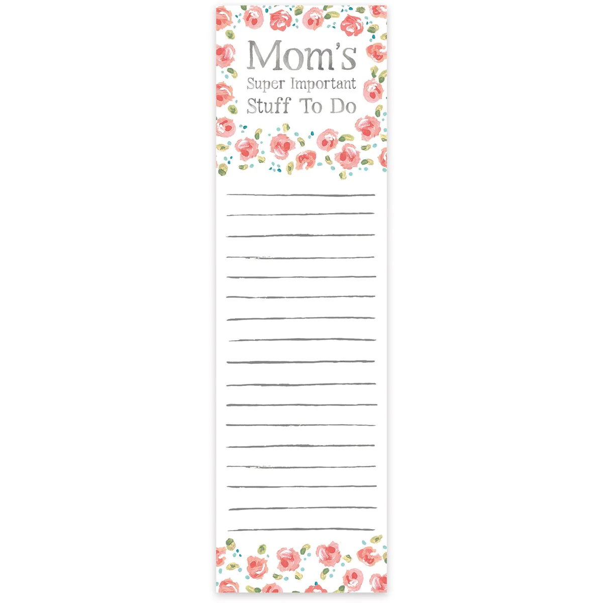 Mom's Super Important Stuff To Do Magnetic List Pad