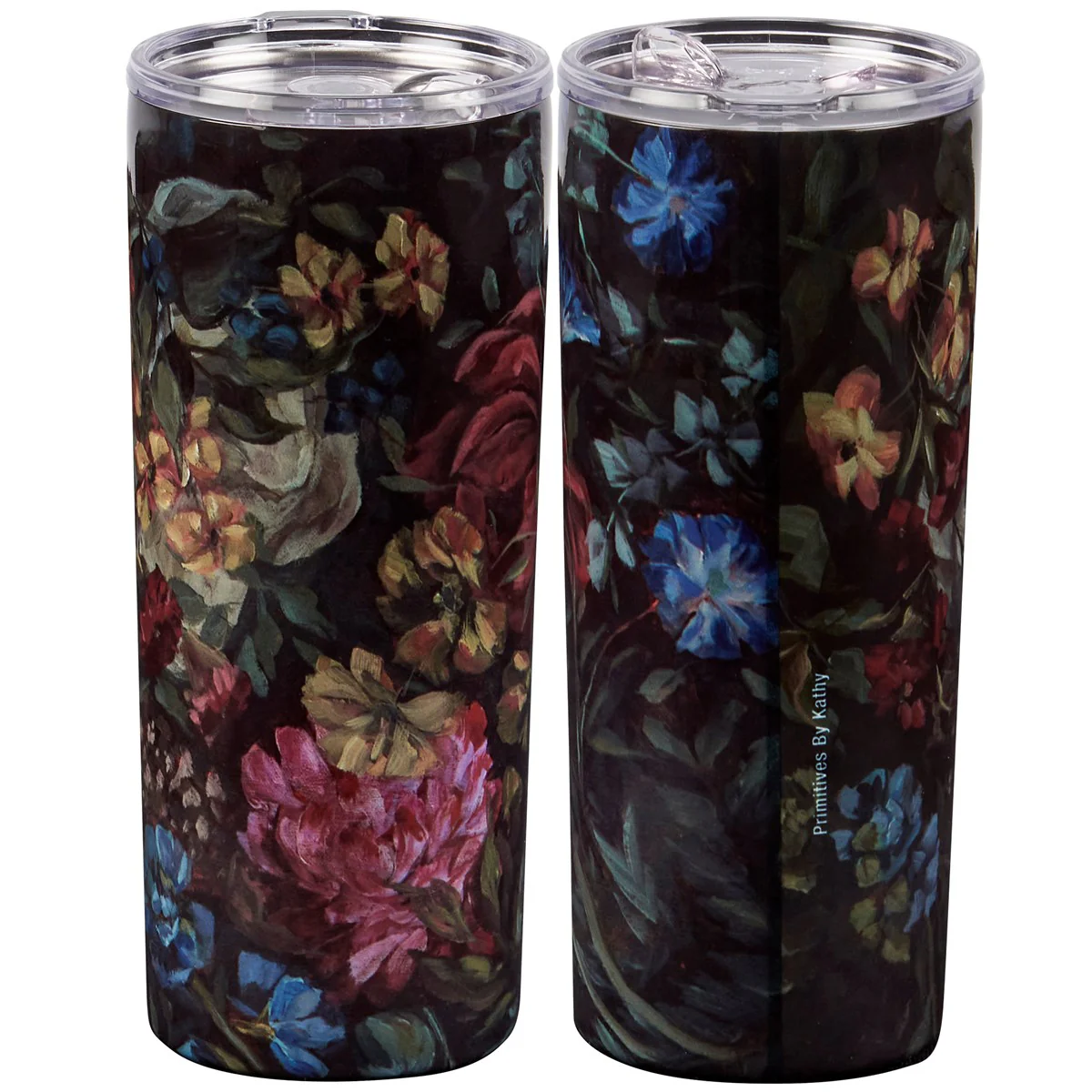 Moody Floral 20 oz Coffee Tumbler - Image 2