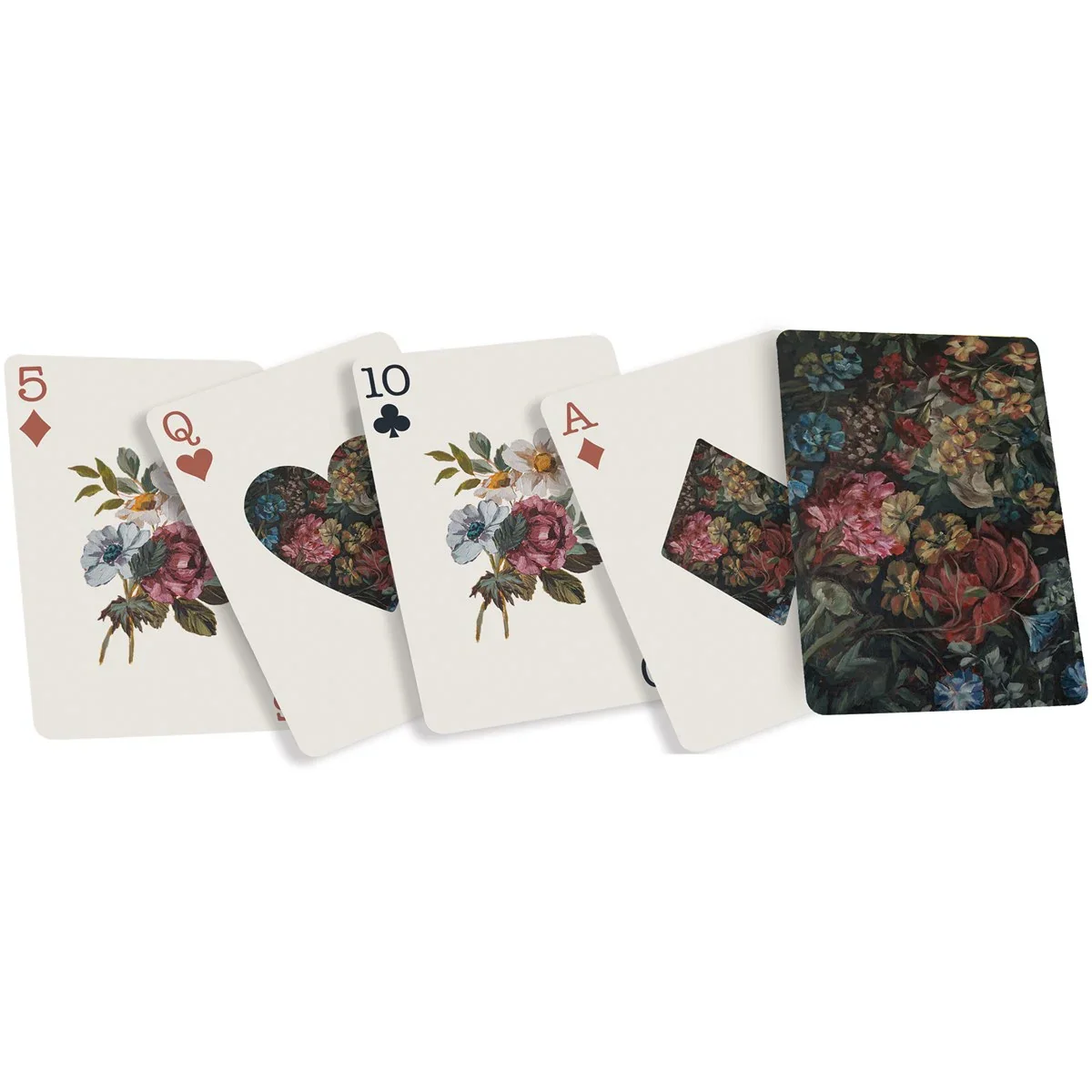 Moody Floral Deck of Playing Cards - Image 3
