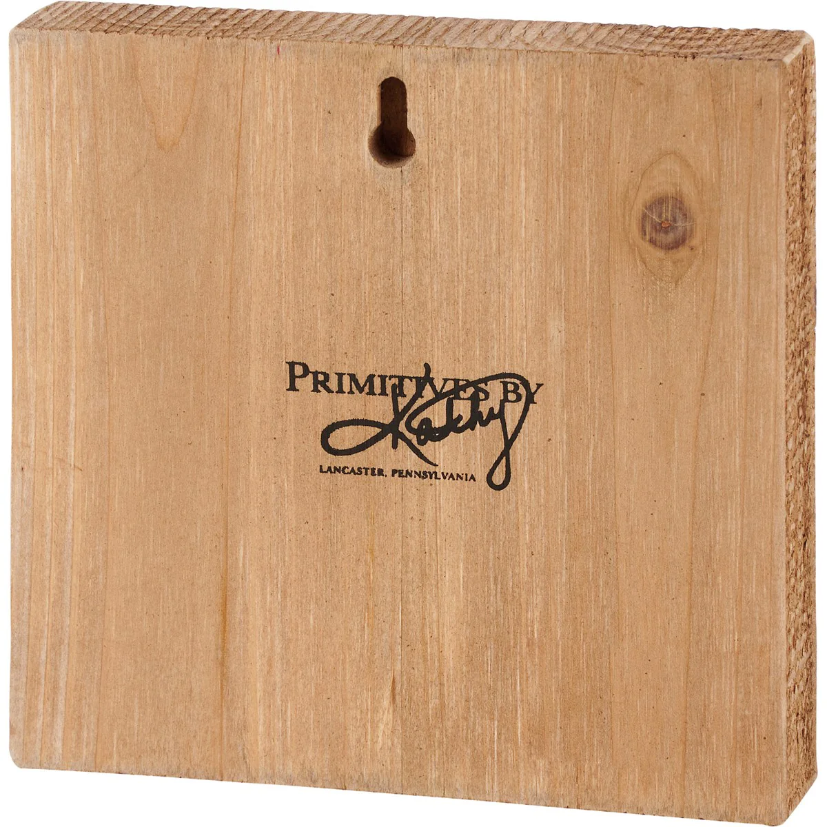 💙 Morning Cow 6" Wooden Block Sign - Image 2