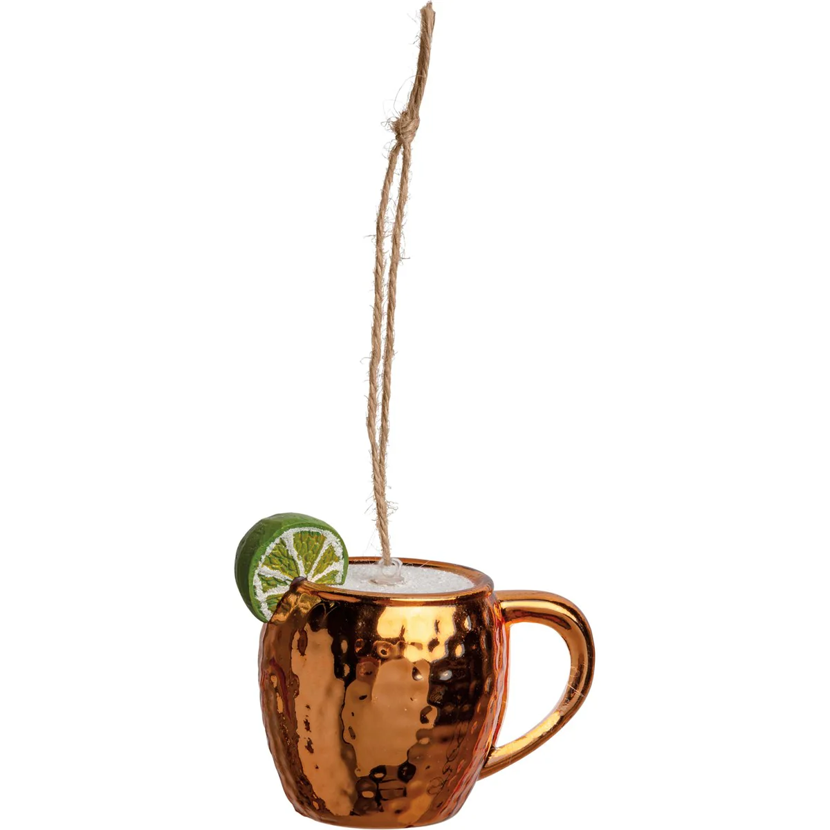 Moscow Mule Cocktail Glass Ornament