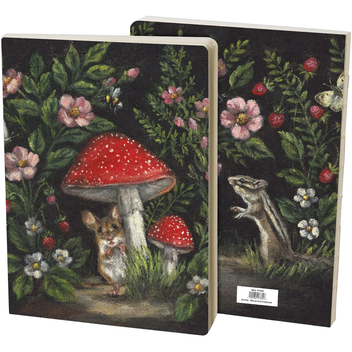 Surprise Me Sale 🤭 Mouse And Chipmunk 160 Lined Page Journal