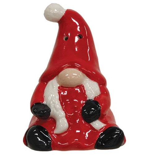Mr & Mrs Santa Gnome Salt & Pepper Shakers - Image 4