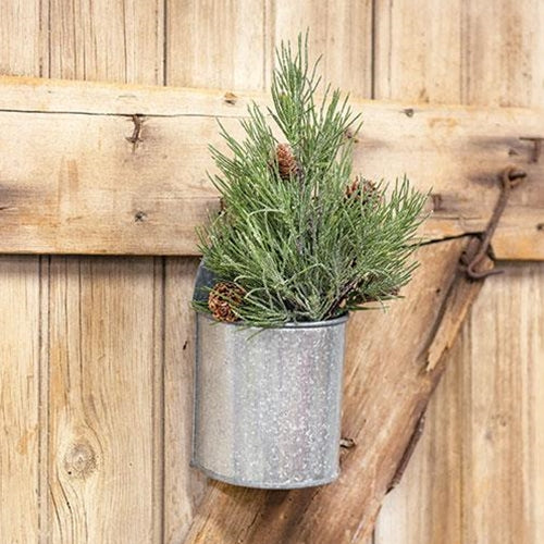 Mugo Pine 13" Faux Evergreen Spray - Image 2