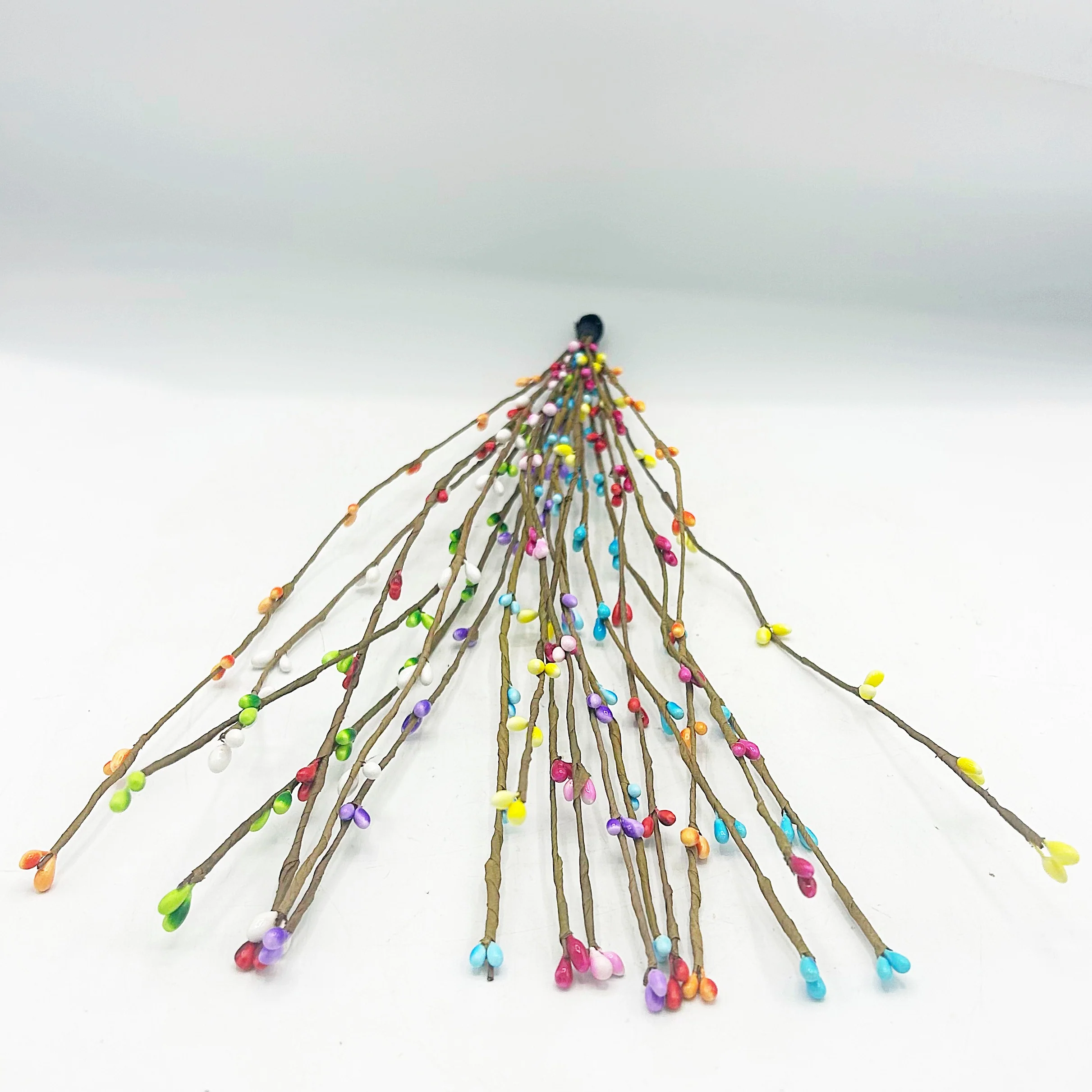 Multi Colored Pip Berries 17" Spray - Image 3
