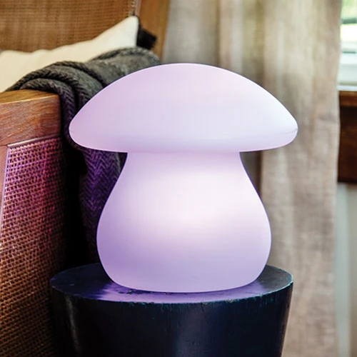 Multi-Function LED Mushroom Lamp 8.5" H