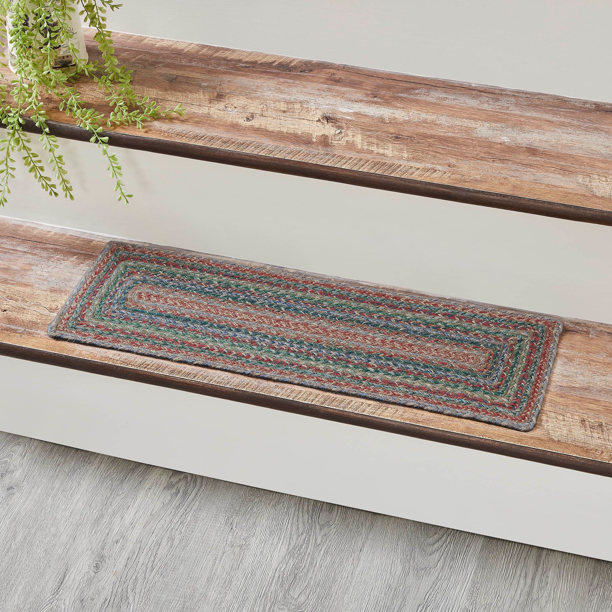 Multi Jute Rectangular Stair Tread 8.5" x 27"