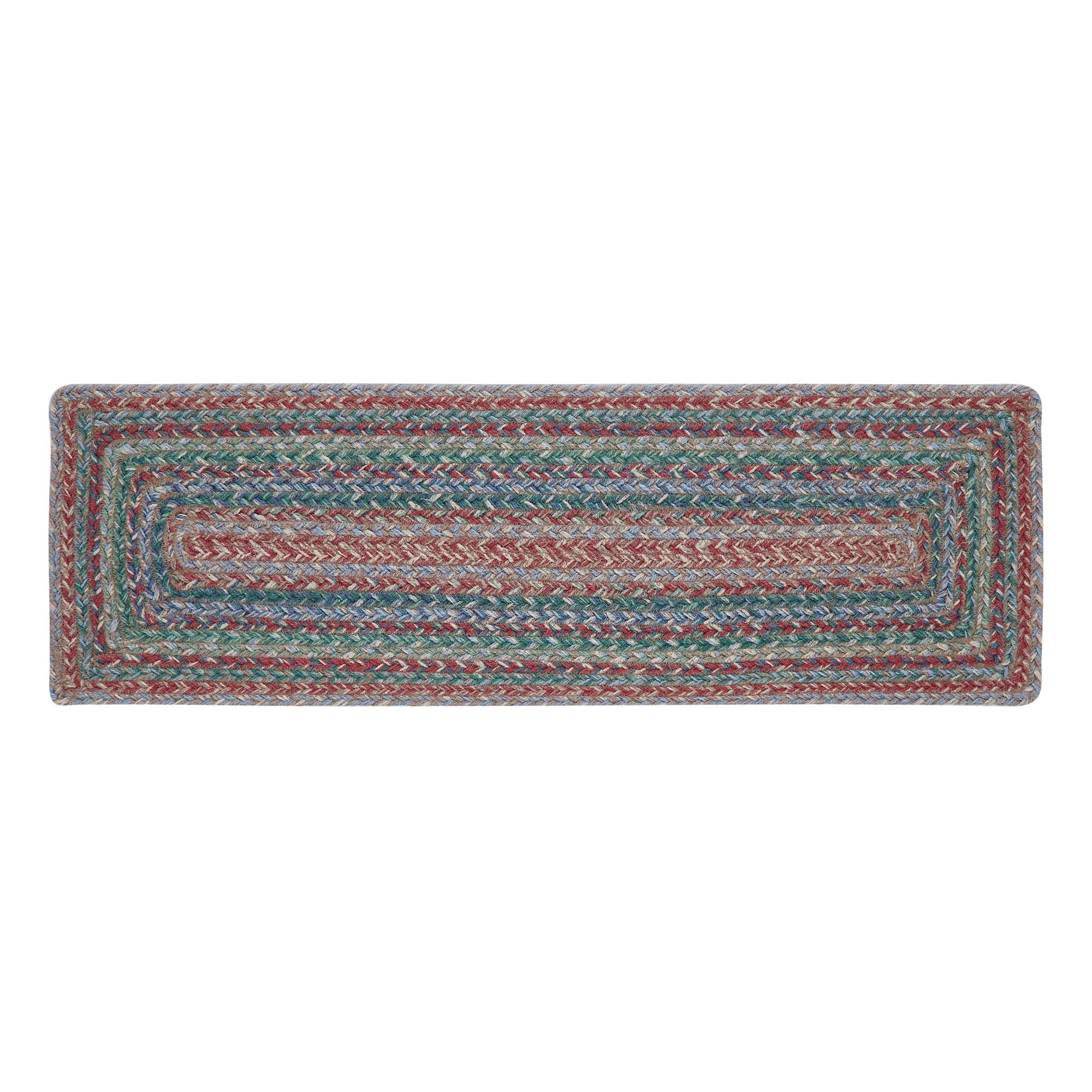 Multi Jute Rectangular Stair Tread 8.5" x 27" - Image 2