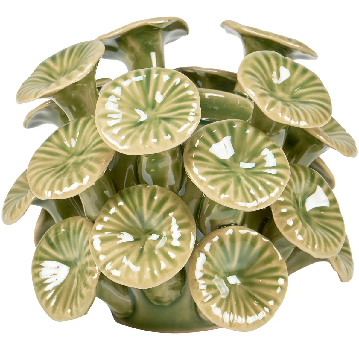 Mushroom Bloom Ceramic Tealight Candle Holder - Image 2