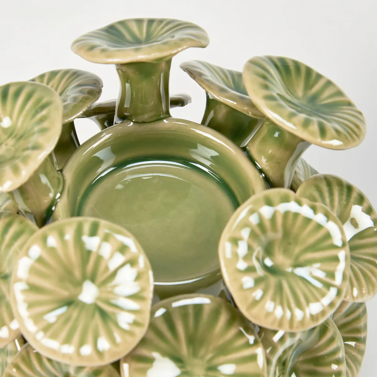 Mushroom Bloom Ceramic Tealight Candle Holder - Image 4