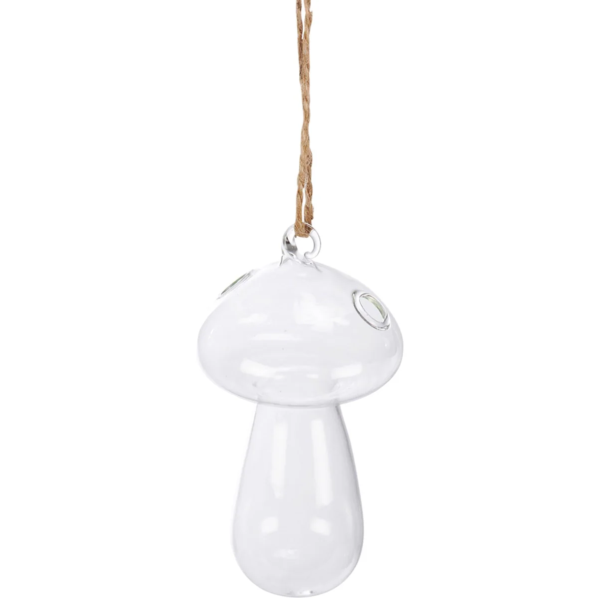 ๐ Mushroom Glass Hanging Vase 5" H - Image 3