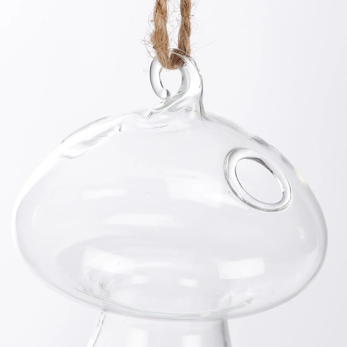 ๐ Mushroom Glass Hanging Vase 5" H - Image 5