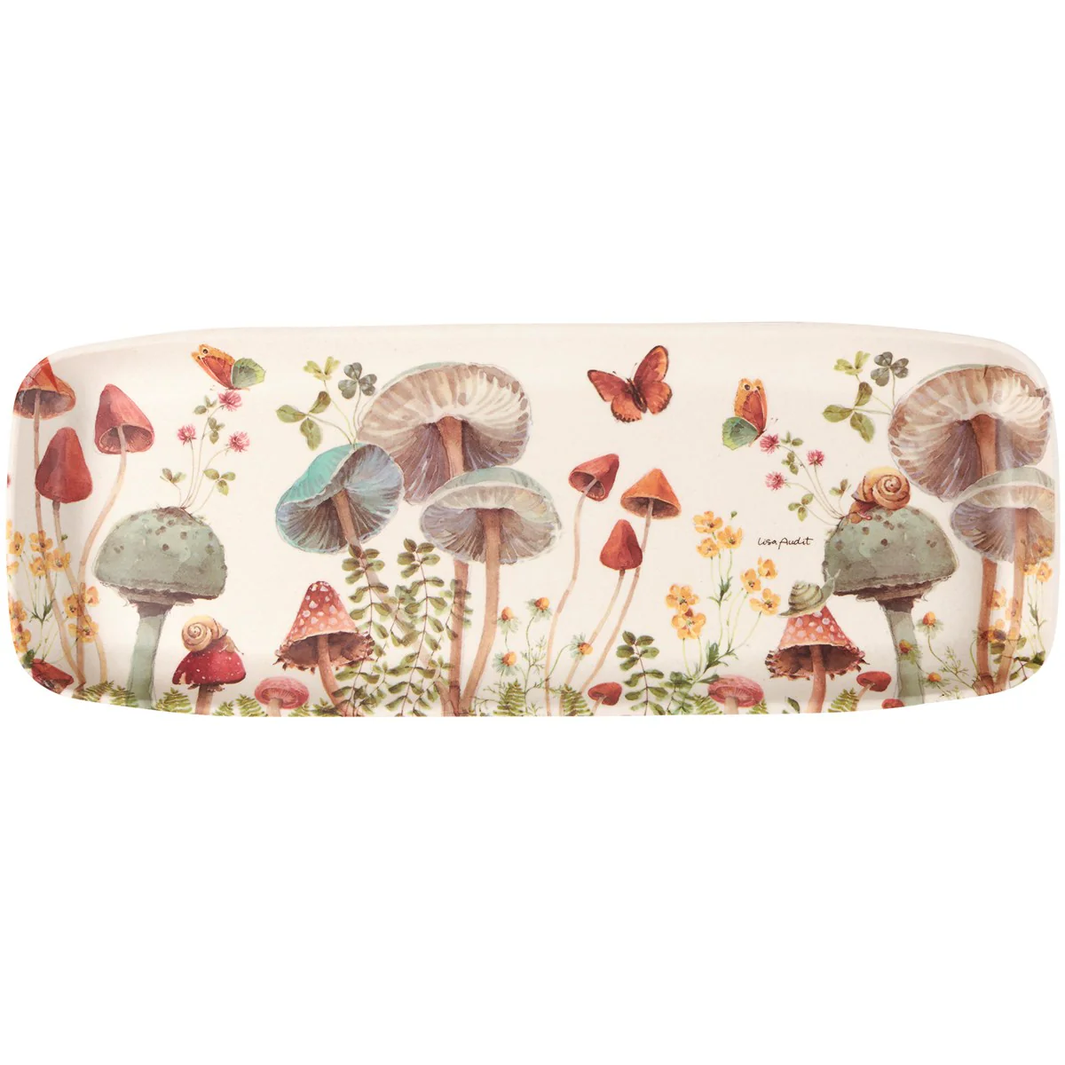 Mushrooms and Butterflies Tray - Image 5