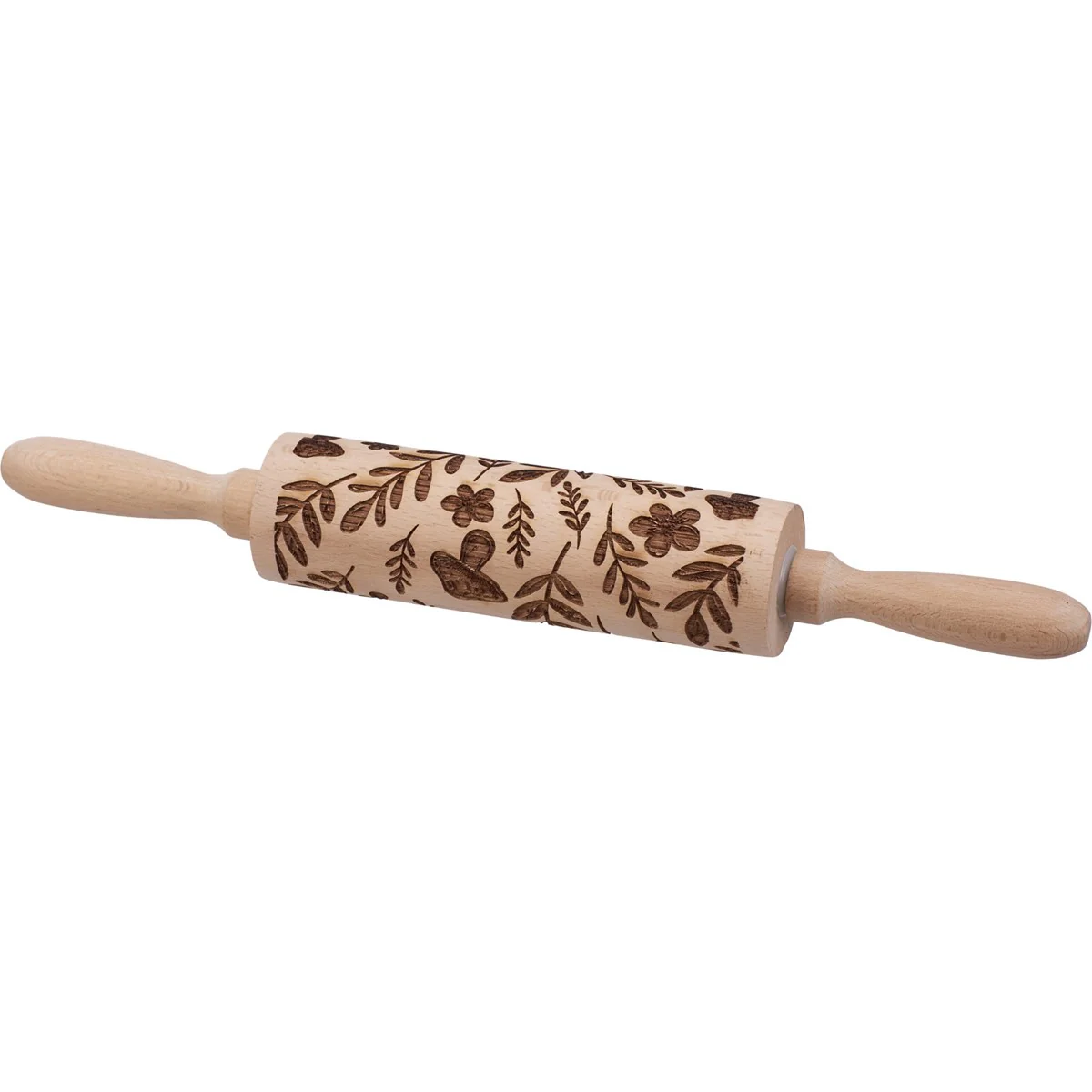 Mushrooms Small Embossing Rolling Pin - Image 2