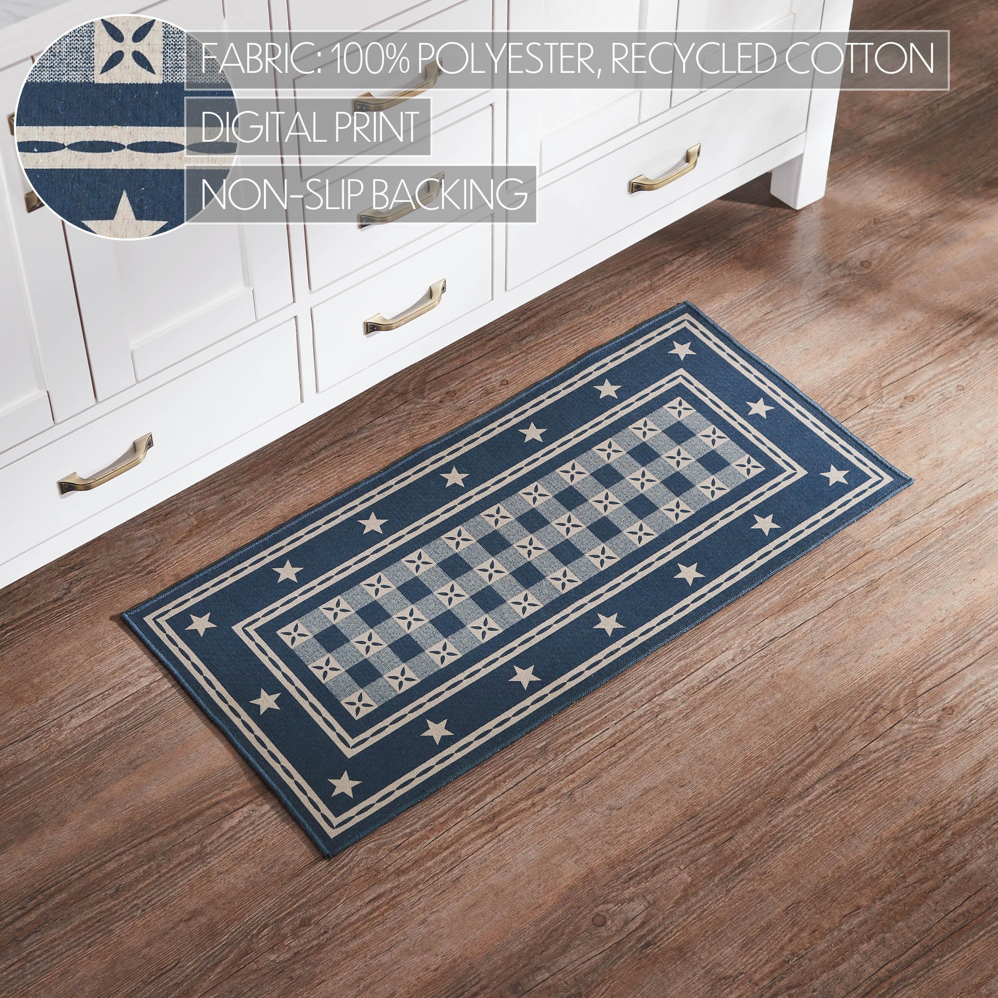 My Country Indoor/Outdoor Rectangle Rug 17" x 48" - Image 6
