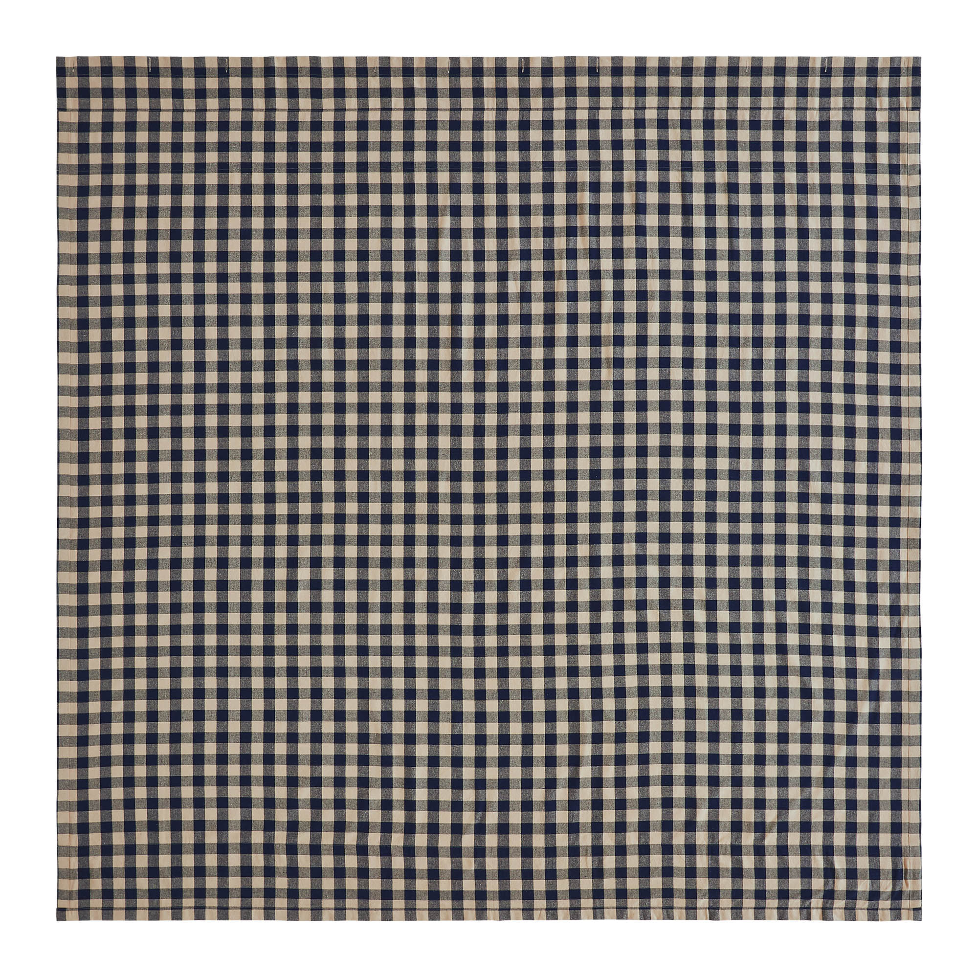 My Country Navy and Tan Shower Curtain 72" x 72" - Image 7