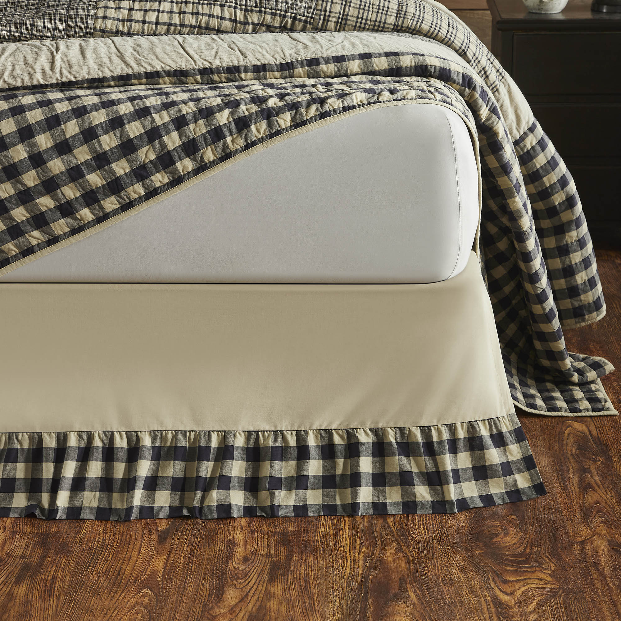 My Country Ruffled King Bed Skirt