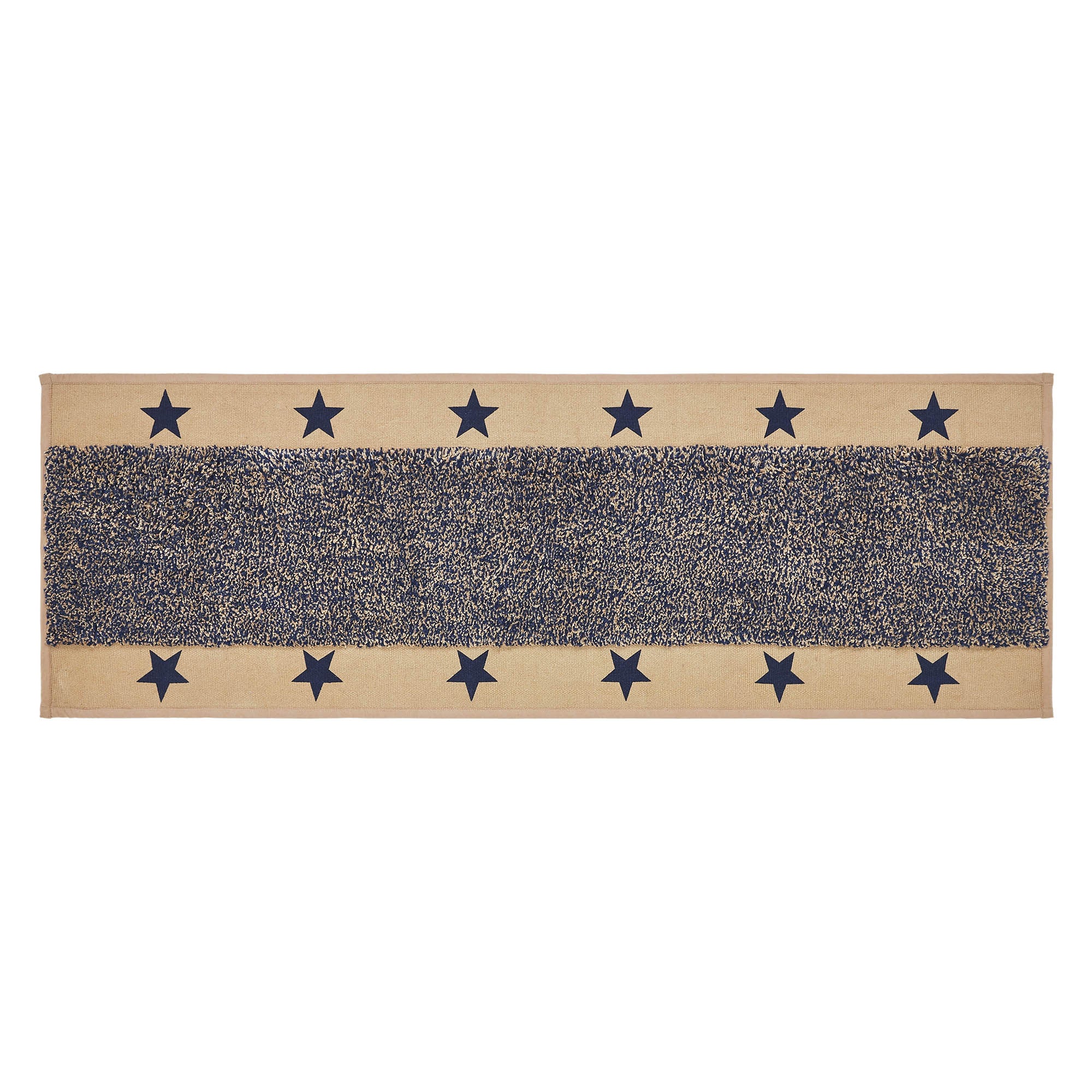 My Country Star Bathmat 48" Navy and Khaki - Image 3
