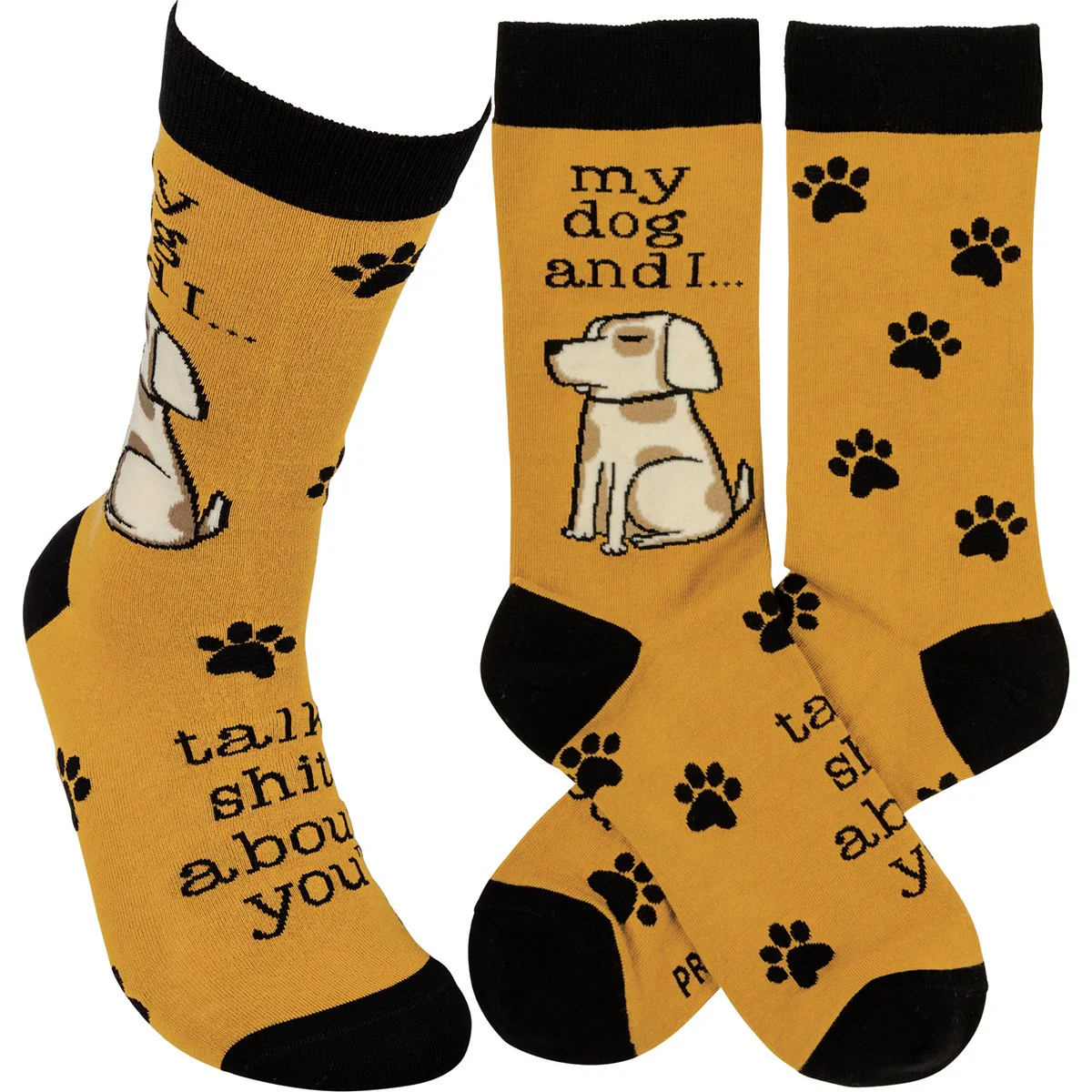 My Dog And I Talk About You Socks - Image 2