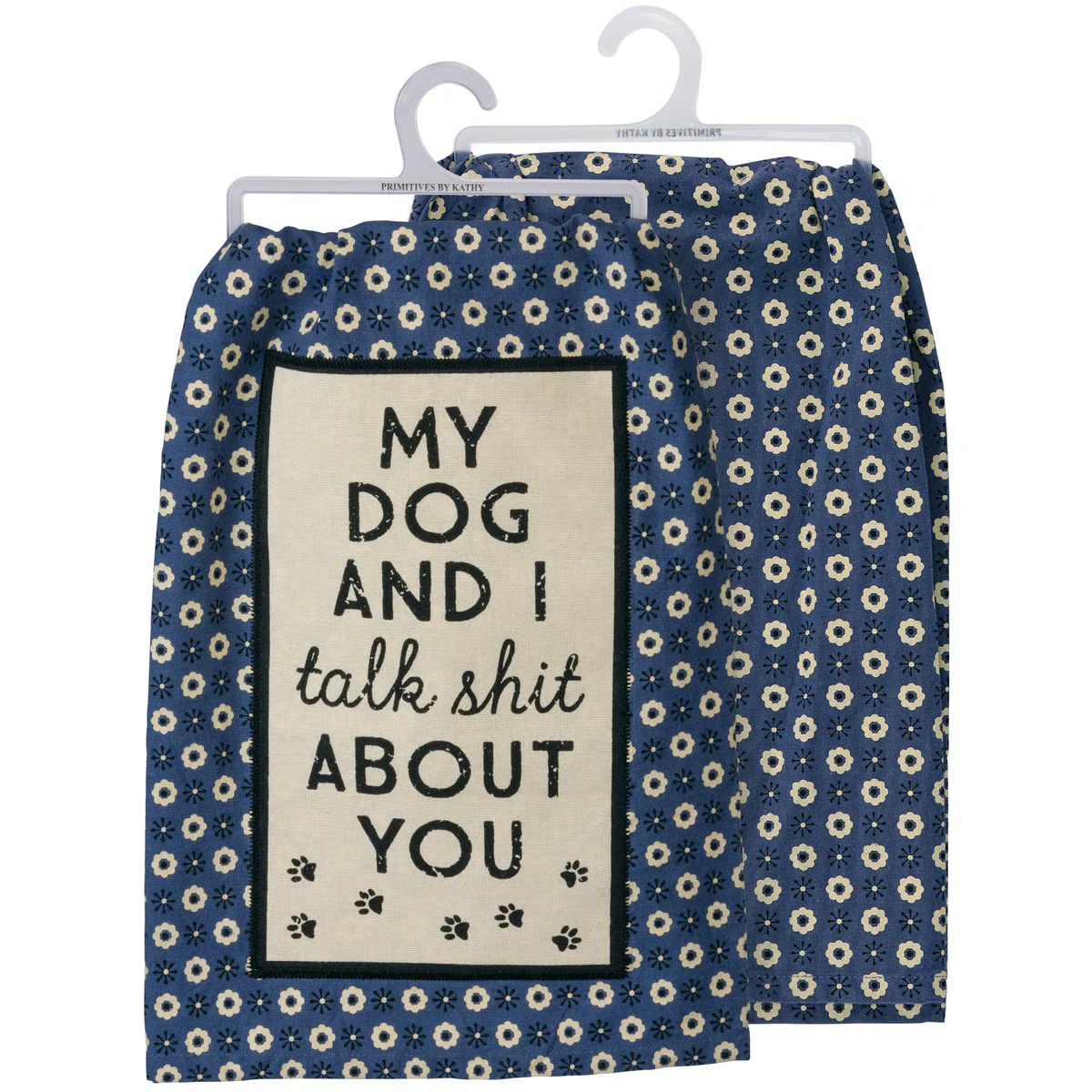My Dog And I Talk Kitchen Towel - Image 3