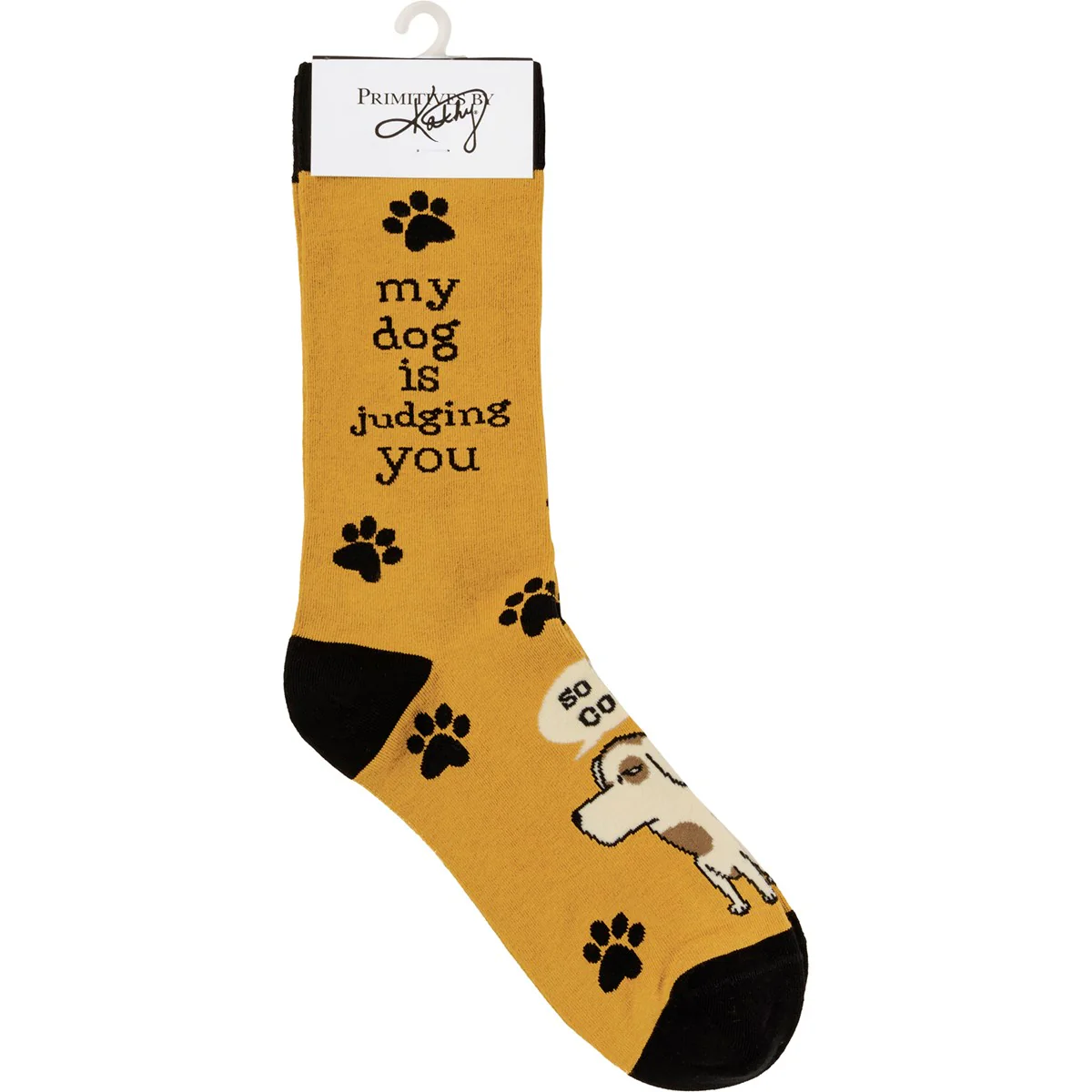 ๐ My Dog Is Judging You Unisex Fun Socks - Image 4
